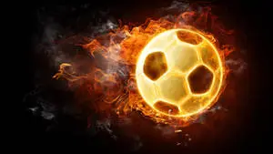 1080p HD Flaming Soccer Ball