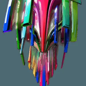 3D Abstract Art PNG 74