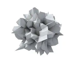 4D Ultra HD Crumpled Object