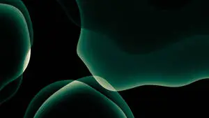 4D Ultra HD Green Gradient Blobs