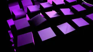 4D Ultra HD Purple Cubes