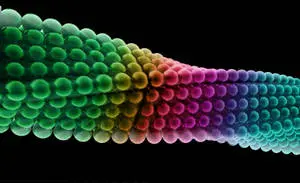 4K Abstract Colorful Twisted Structure