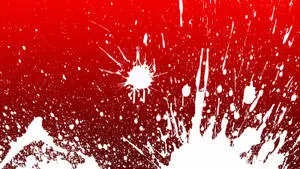 4K Abstract Red White Splash
