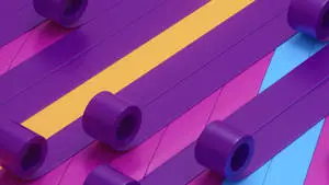 4K Abstract Tape Rolls