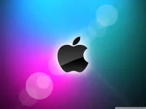 Brightly Colored Apple in 4K