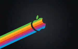 A 4k resolution close-up of a juicy apple