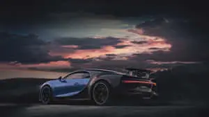 Stunning 4K Car Background Featuring a Vibrant Red Sports Car