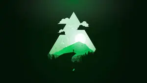 4K Green Paradise Minimalist