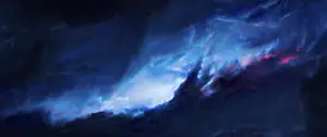 4K Moving Blue Abstract