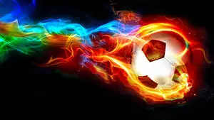 4K Moving Soccer Ball