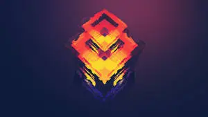 Abstract 4K Polygon Art