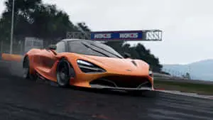 4k Project Cars Orange McLaren 720S Background 