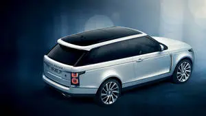  4K Range Rover Top View