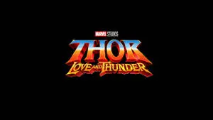 4K Thor: Love And Thunder Film Poster