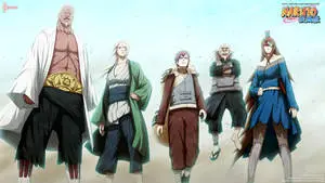 4K Ultra HD Naruto The 5 Kages