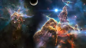 4k Universe Pillars Of Creation 