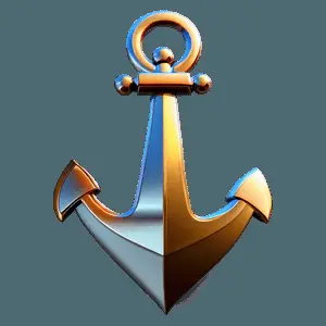 Abstract Anchor Concept PNG dpe