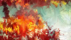 "Vibrant Abstract Art Masterpiece"