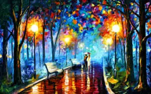 Captivating Abstract Art Background