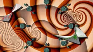 Abstract Art Exploration - A Vivid Journey