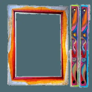 Abstract Art Frame Design PNG 50