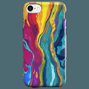 Abstract Art Phone Case PNG xvf