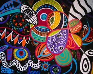 Abstract Shapes Art Picture