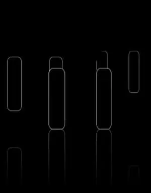 Abstract Black Background Shapes