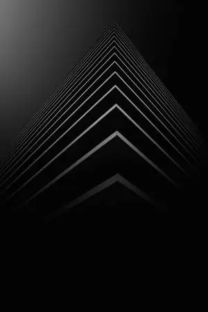 Abstract Black Corner Architecture