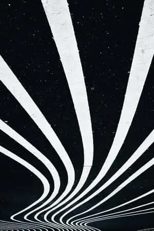 Abstract Black White Lines