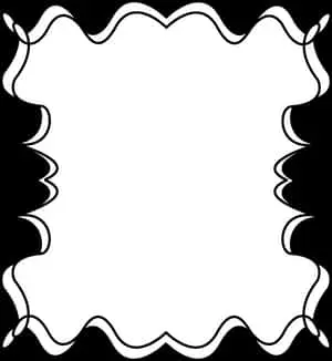 Blackand White Abstract Frame