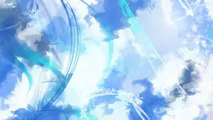 Abstract Blue Pastel Aesthetic