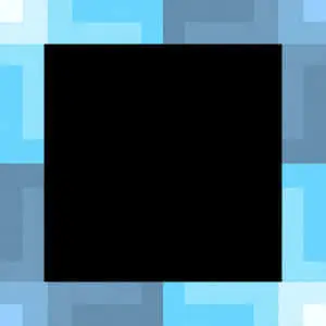 Abstract Blue Pixel Art Background
