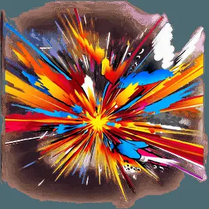Abstract Boom Art PNG ihv19