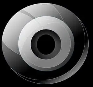 Abstract Camera Aperture Graphic