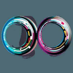 Abstract Circle Vector Art PNG 21