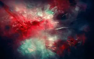 A Sea of Colorful Smoke