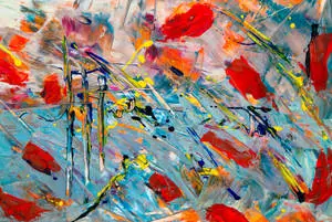 Abstract Colors Banner