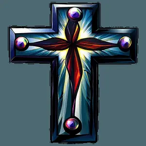 Abstract Cross Graphic PNG 98