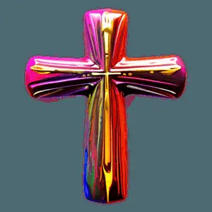 Abstract Cross Outline PNG hlq69