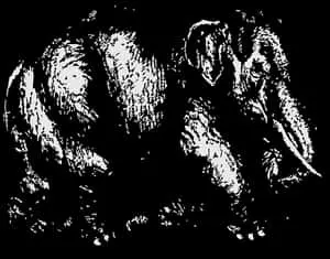 Abstract_ Elephant_ Silhouette_ Art