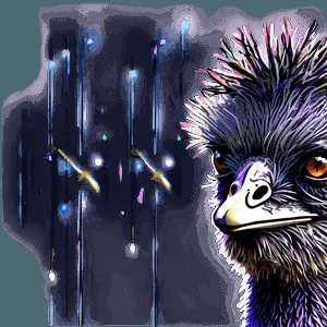 Abstract Emu PNG wbf