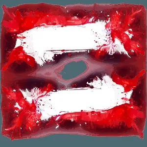 Abstract Expression Red Splash PNG 49