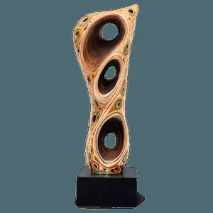 Abstract Expressionist Sculpture PNG 06112024