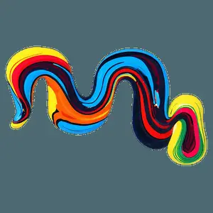Abstract Expressionist Squiggle PNG 06212024