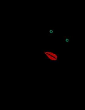 Abstract Facein Darkness