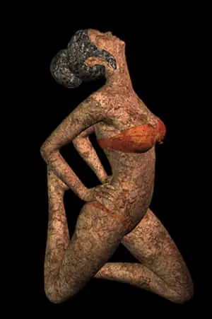 Abstract Figure Art Pose