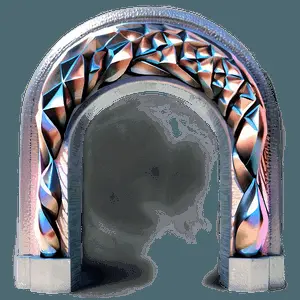 Abstract Geometric Arch PNG 74