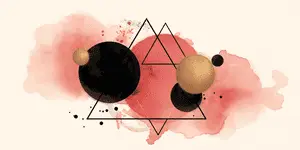  Abstract Geometric Splash