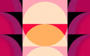 Abstract Geometric Symmetry Art